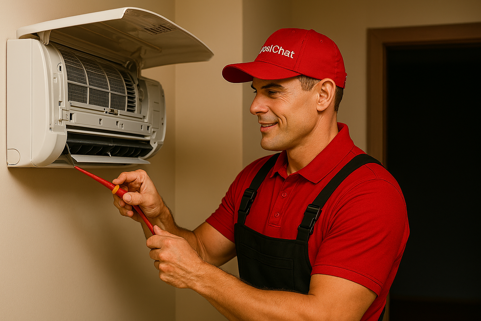 Professional working on Boiler in Huntsville